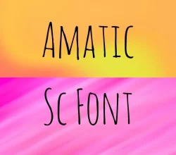 Amatic Sc Font Free Download