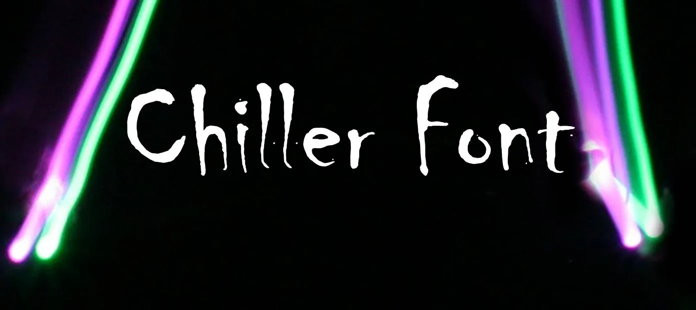 Chiller Font Free Download