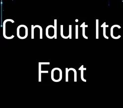 Conduit ITC Font Free Download