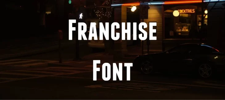 Franchise Font Free Download