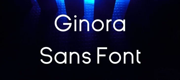 Ginora Sans Font Free Download