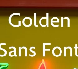 Golden Sans Font Free Download