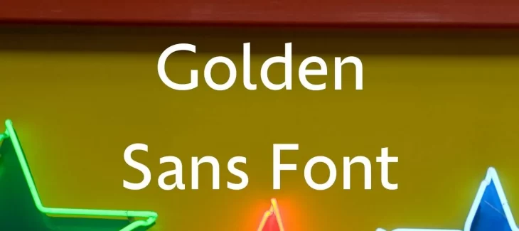 Golden Sans Font Free Download