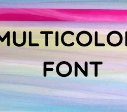 Multicolore Font Free Download