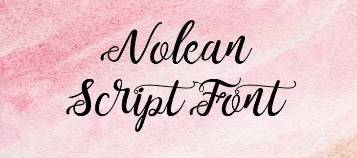 Noelan Script Font Free Download
