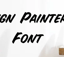 Sign Painter Font Free Download
