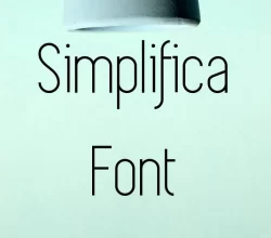 Simplifica Font Free Download