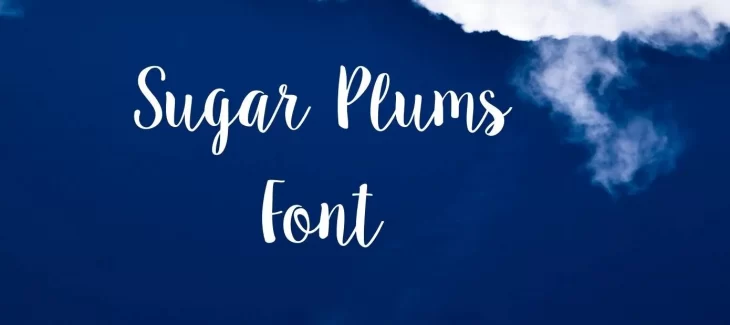 Sugar Plums Font Free Download