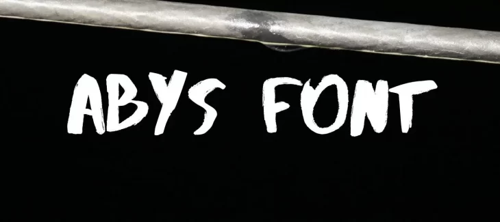 Abys Font Free Download