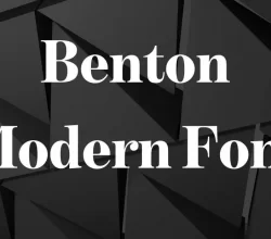 Benton Modern Font Free Download
