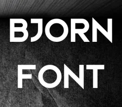 Bjorn Font Free Download