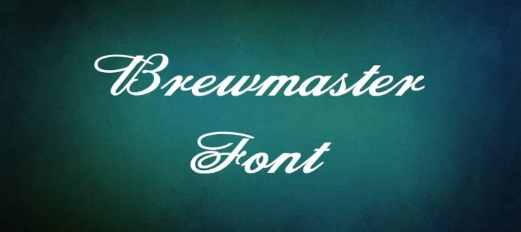 Brewmaster Font Free Download