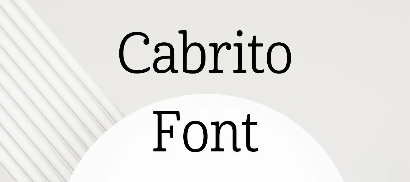 Cabrito Font Free Download
