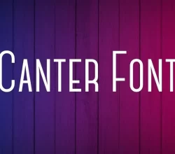 Canter Font Free Download