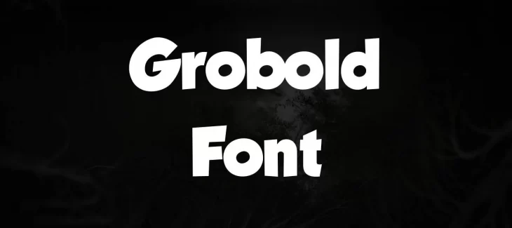 Grobold Font Free Download