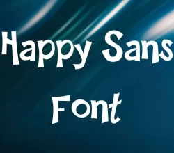 Happy Sans Font Free Download