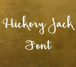 Hickory Jack Font Free Download