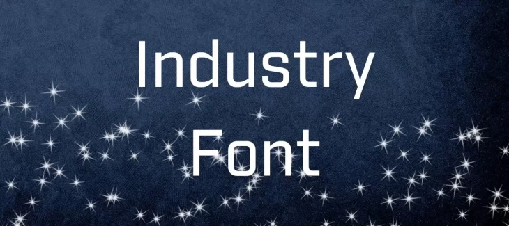 Industry Font Free Download