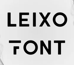 Leixo Font Free Download