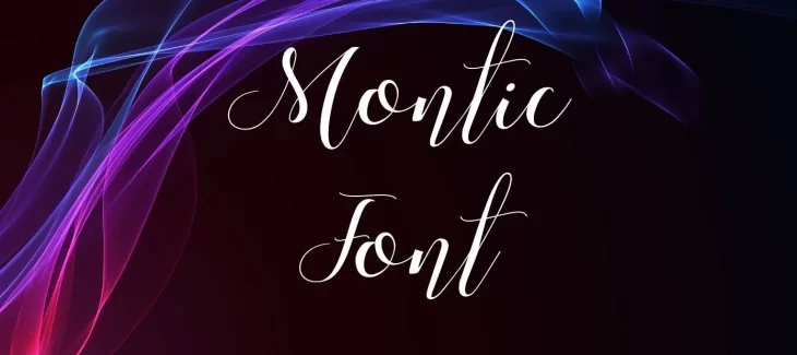 Montic Font Free Download