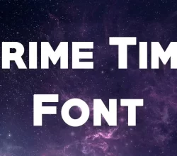 Prime Time Font Free Download