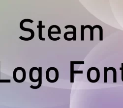 Steam Logo Font Free Download