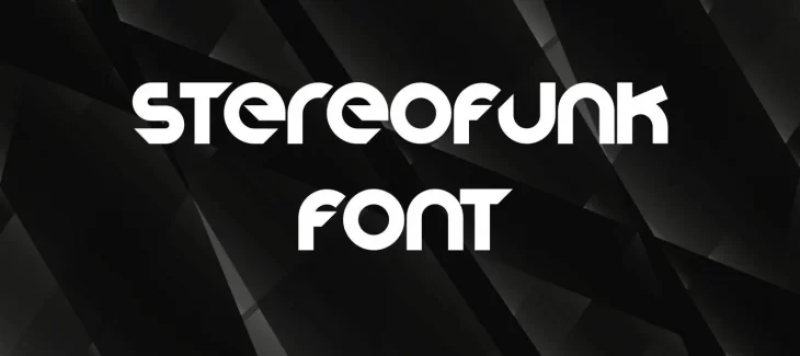 Stereofunk Font Free Download