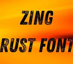 Zing Rust Font Free Download