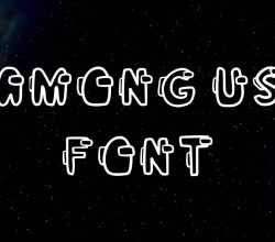 Among Us Font Free Download