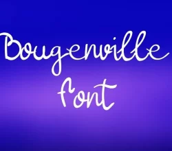 Bougenville Font Free Download