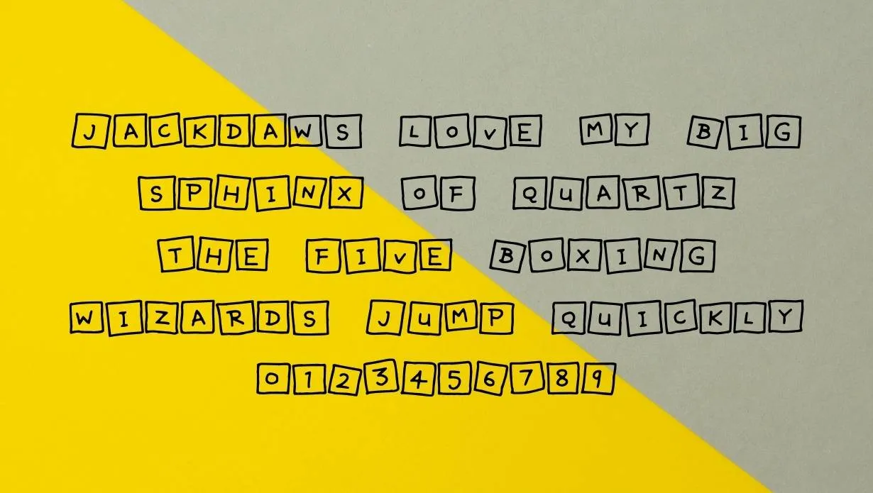 Cute Notes Font