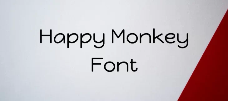 Happy Monkey Font Free Download