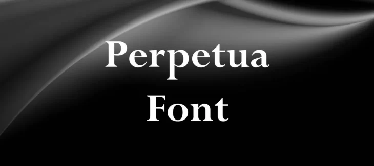 Perpetua Font Free Download