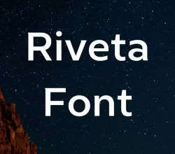 Riveta Font Free Download