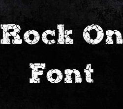 Rock on Font Free Download