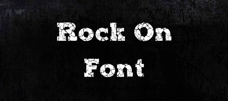 Rock on Font Free Download