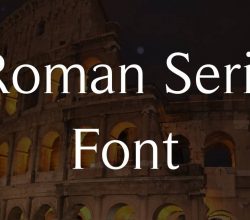 Roman Serif Font Free Download