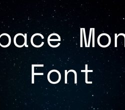 Space Mono Font Free Download