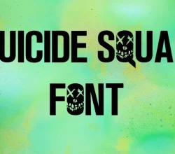 Suicide Squad Font Free Download