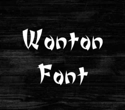 Wonton Font Free Download