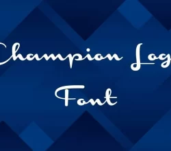 Champion Logo Font Free Download