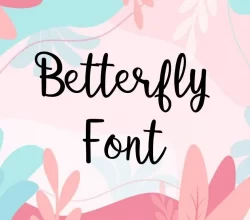 Betterfly Font Free Download