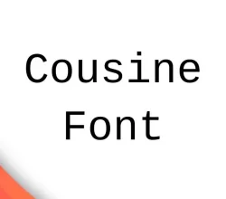 Cousine Font Free Download