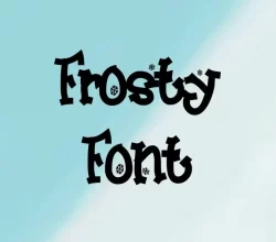 Frosty Font Free Download
