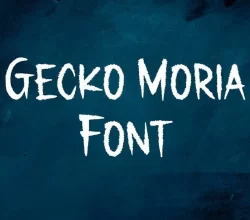 Gecko Moria Font Free Download