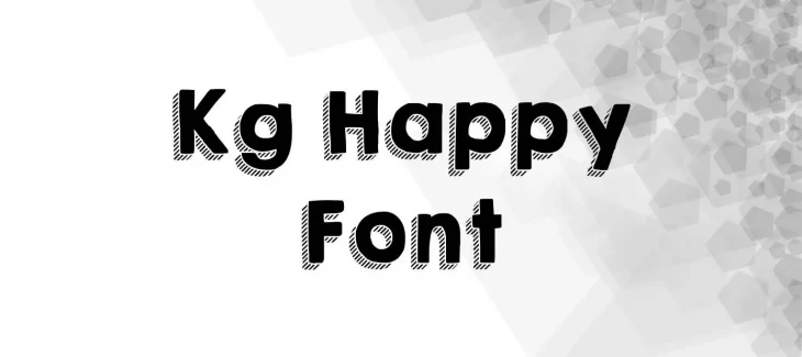 KG Happy Font Free Download
