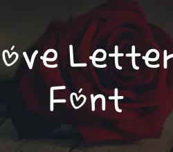Love Letters Font Free Download