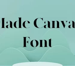 Made Canvas Font Free Download
