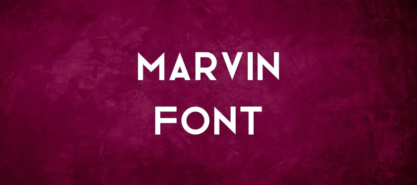 Marvin Font Free Download