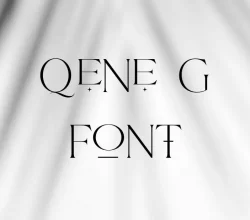 Qene-g Font Free Download